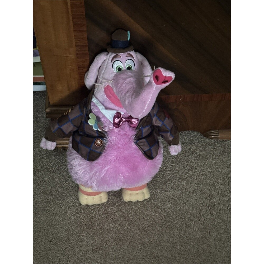Disney Store Inside Out Bing Bong Elephant Plush Stuffed Animal Toy 16” - Picture 2 of 16